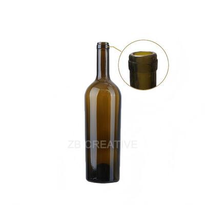 Chất lượng 750ml chai rượu vang dự trữ Bordeaux 610g. nhà máy
