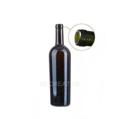 Ποιότητα 750 ml Icon Tapered Bordeaux Ultra-Premium μπουκάλι κρασιού 960g. Εργοστάσιο
