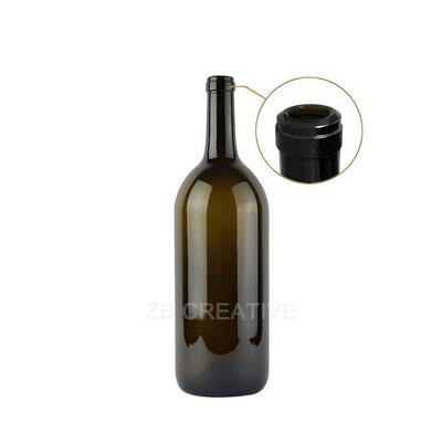 품질 1500ml 마그넘 보르도 와인 병 895g 대용량 공장