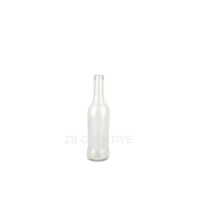 品質 275ml クラウントップ ガラス飲料ボトル 180g エコライト RTDソーダボトル 炭酸飲料ボトルライン 工場